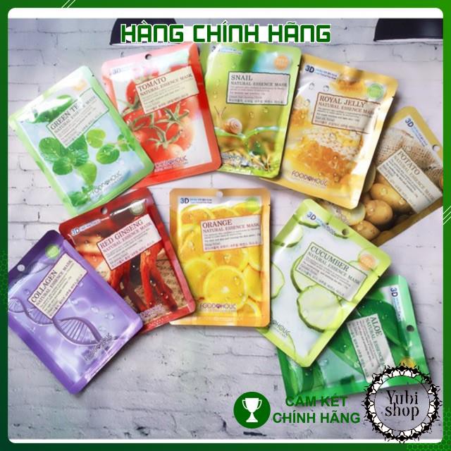 [HÀNG AUTH] MẶT NẠ 3D - MẶT NẠ DƯỠNG DA 3D FOODAHOLIC HÀN QUỐC | BigBuy360 - bigbuy360.vn
