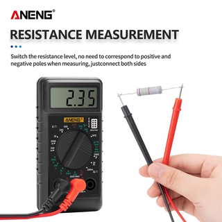 DT-182 Digital Mini Multimeter DC/AC Voltage Current Meter Multitester