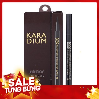 Bút Dạ Kẻ Mắt Karadium Waterproof Eyeliner Pen Black
