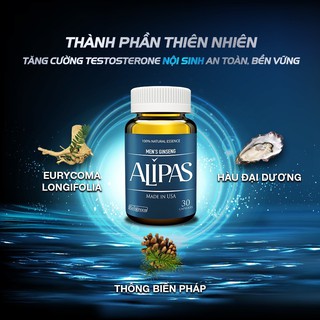 Viên uống alipas tăng cường sinh lý nam 30 viên - ảnh sản phẩm 4