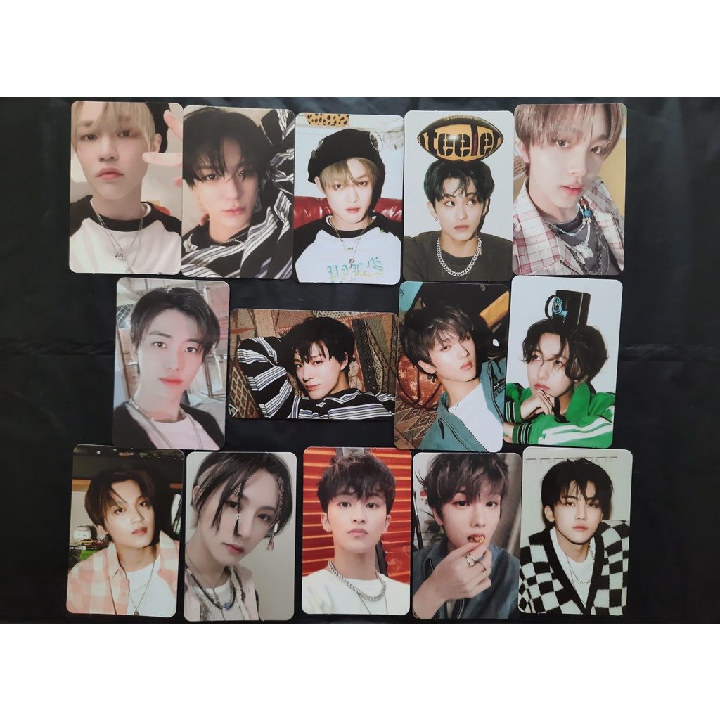 Ảnh official photocard deco set NCT Dream Hot sauce Jaemin Jeno Mark Jisung Chenle