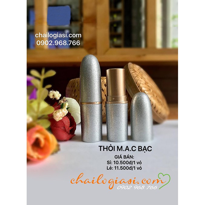 THỎI SON RỖNG M.A.C BẠC VIỀN