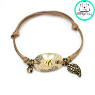 [Freeship] Vòng Tay Gốm Handmade Con Ong Vintage