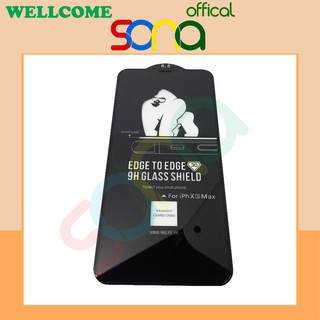 Kính cường lực kingkong cho iphone 7pl/8pl/x/xs/xr/xsm/11/11pro/11promax, miếng dán iphone - SONA offical