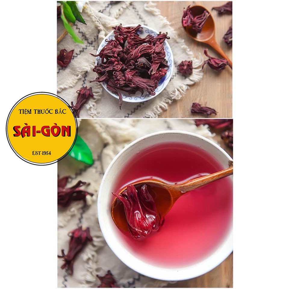 Hoa Dâm Bụt ( Atiso Đỏ Hibiscus ) 100g | BigBuy360 - bigbuy360.vn