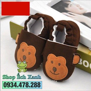 Giáy tập đi cổ chun cho bé từ 6-12m