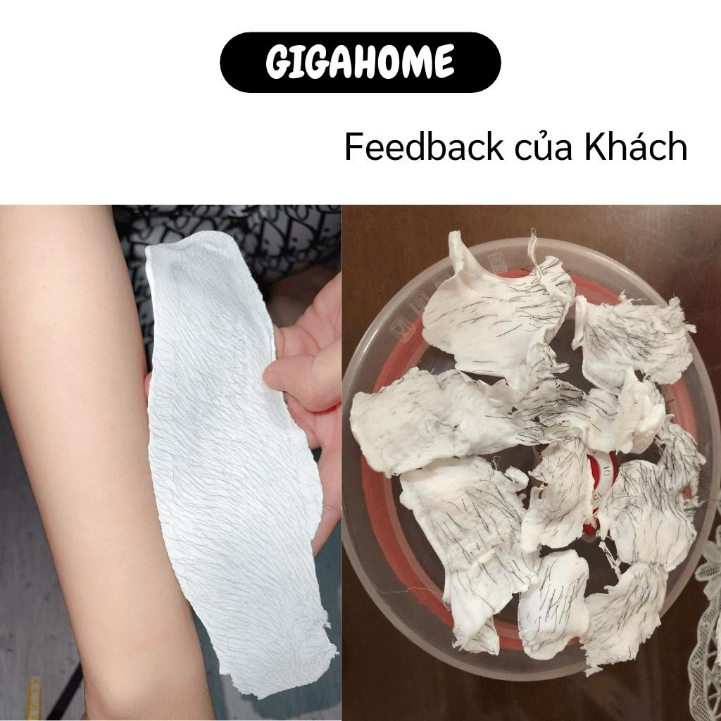 Sáp Wax Lông Trong Suốt GIGAHOME Thơm Hoa Nhài Siêu Bám Lông 100gram 1010