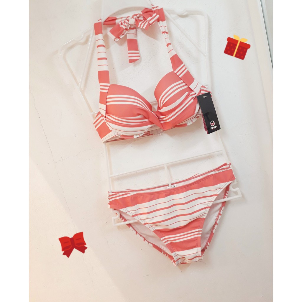 Đồ Bơi Bộ Nữ Người Lớn- Bộ 4 Mảnh (Bikini Cột Cổ Kèm Áo Lưới Và Quần)- Nhập Khẩu Hàn Quốc