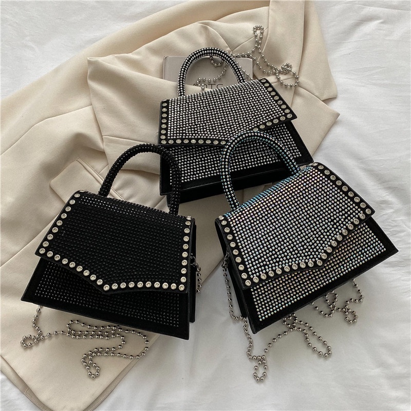 Túi Xách Nữ Đính Đá Thời Trang Sang Trọng