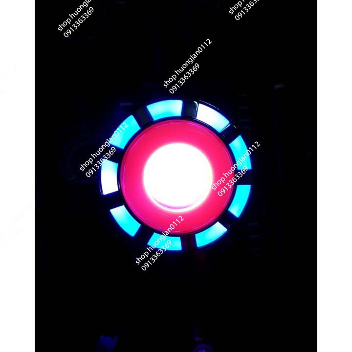 Đèn Led hậu bi cầu xe máy Nháy Iron Man chân 1157