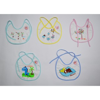Yếm buộc dây cotton sơ sinh