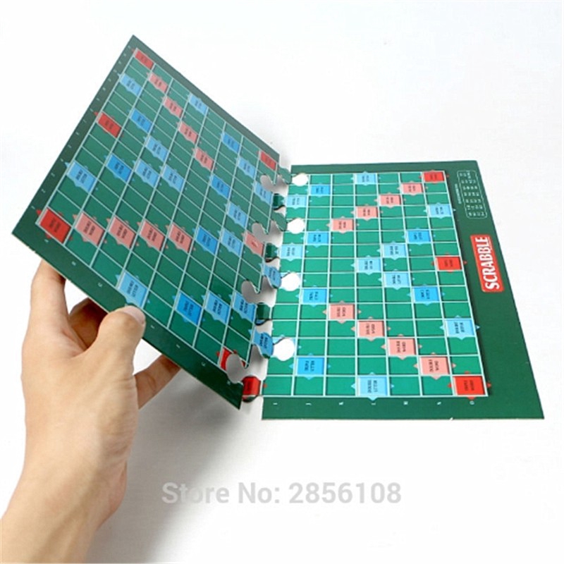 Scrabble English Crossword Puzzles Board Games  Trò chơi thông minh Scrabble - Xếp Chữ Tiếng Anh giúp bé học tập