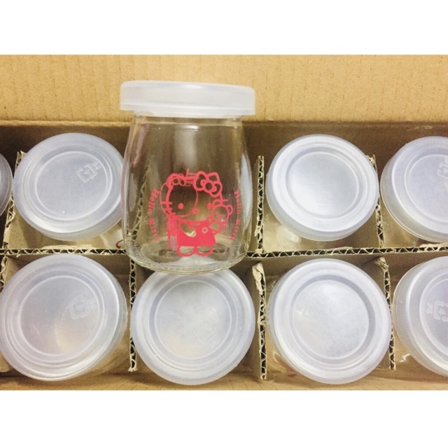 Hũ Thuỷ Tinh- Cốc Làm Sữa Chua Caramen