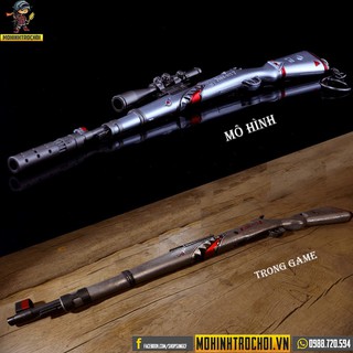 Mô Hình Kar98 Shark Bite 22cm PUBG