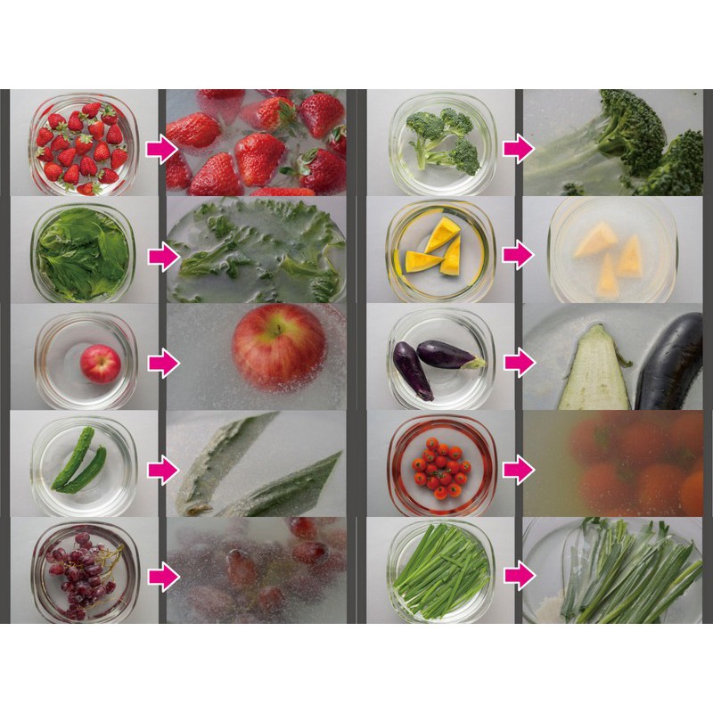 Kết quả hình ảnh cho Bột rửa rau củ, thịt cá chiết xuất từ vỏ sò Jyoriko (kèm thìa đong)"