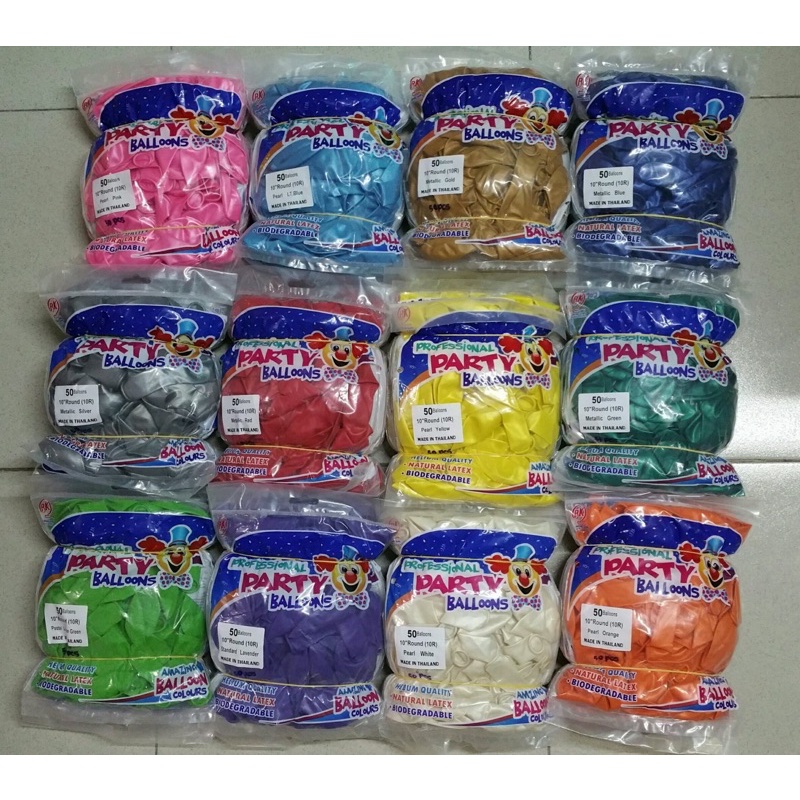 Bong Bóng Nhũ Thái Lan ( 50 quả/bịch)