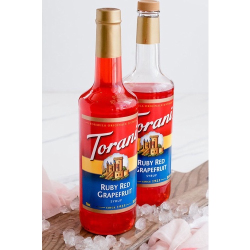 Siro Torani bưởi hồng (pink grape) chai 750ML. Hàng công ty có sẵn giao hàng ngay