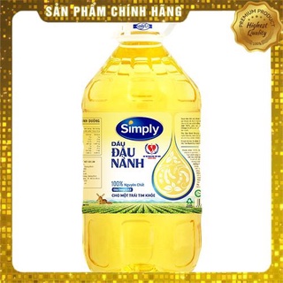 Dầu ăn simply đậu nành 5l