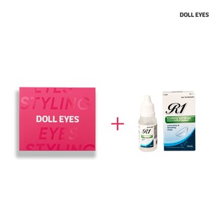 Combo Kính áp tròng DOLL EYES và Thuốc nhỏ 12ml