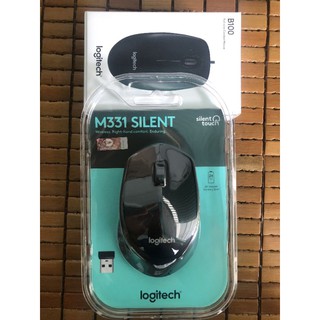 Chuột không dây Logitech M331 SILENT Yên lặng - Bảo hành 12t Digiworld
