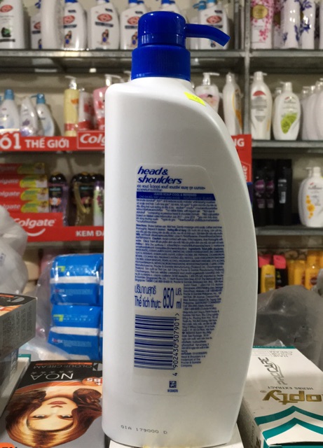 Dầu Gội Head &amp; Shoulders Bạc Hà - Chai 850ml