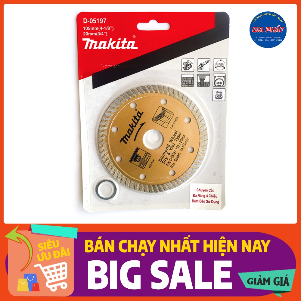 Lưỡi đá cắt đa năng - cắt gạch - sắt - gỗ - nhựa - ca cấp - hàng chính hãng