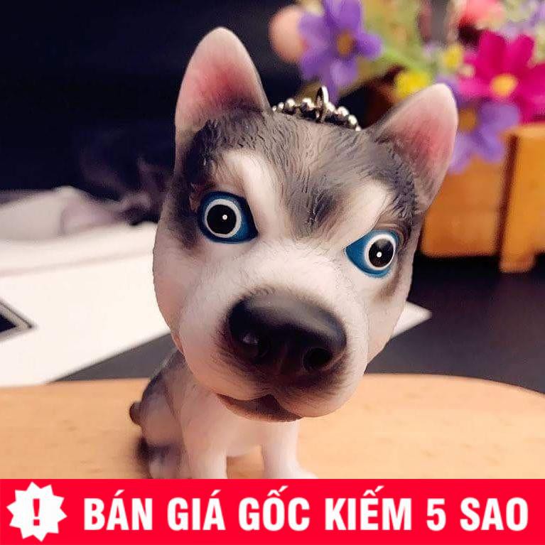 Móc Khóa Treo Túi Boss Husky Đại Ngáo Cool Ngầu