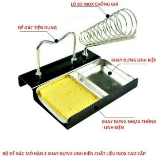 BỘ ĐẾ GÁC MỎ HÀN THIẾC NHIỆT CAO CẤP GIÚP TẢN NHIỆT NHANH