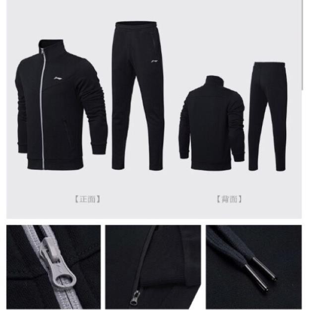 Sale Chính Hãng Bộ quần áo nỉ nam thương hiệu Lining hot 🌺 neww * ! %