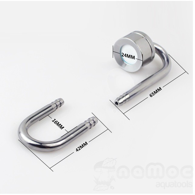 Bộ Sủi Inox Kèm Co U Chống Gập Mufan | Cốc Sủi Inox MUFAN Cho Bể Thuỷ Sinh