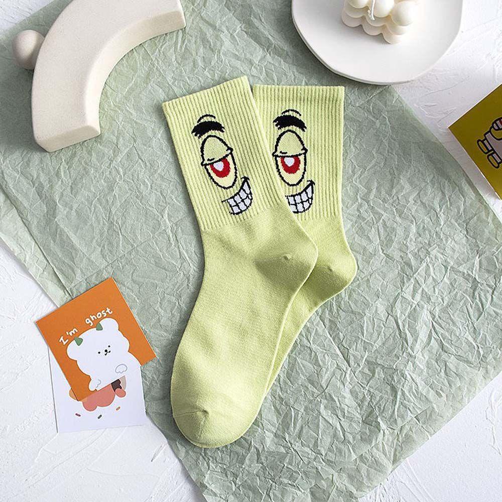 Vớ Thể Thao Họa Tiết SpongeBob Phong Cách Đường Phố Harajuku Cho Nam Và Nữ