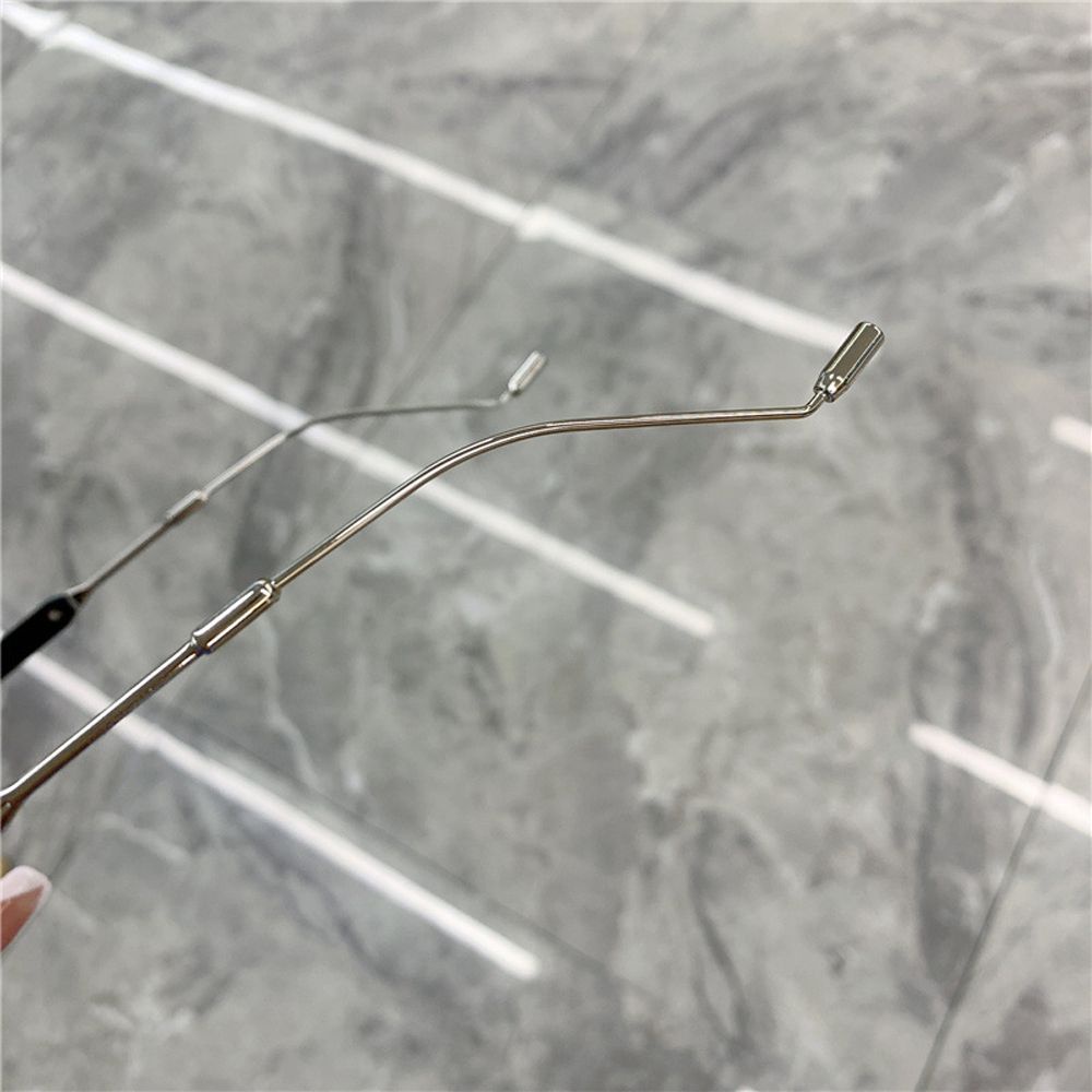 Kính mát nửa gọng cá tính phong cách retro độc đáo đơn giản nhiều màu thời trang hip hop dành cho nam nữ