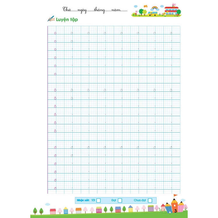 Sách - Vở thực hành Luyện viết Chữ thường - Chữ hoa: Cỡ chữ nhỏ theo nhóm