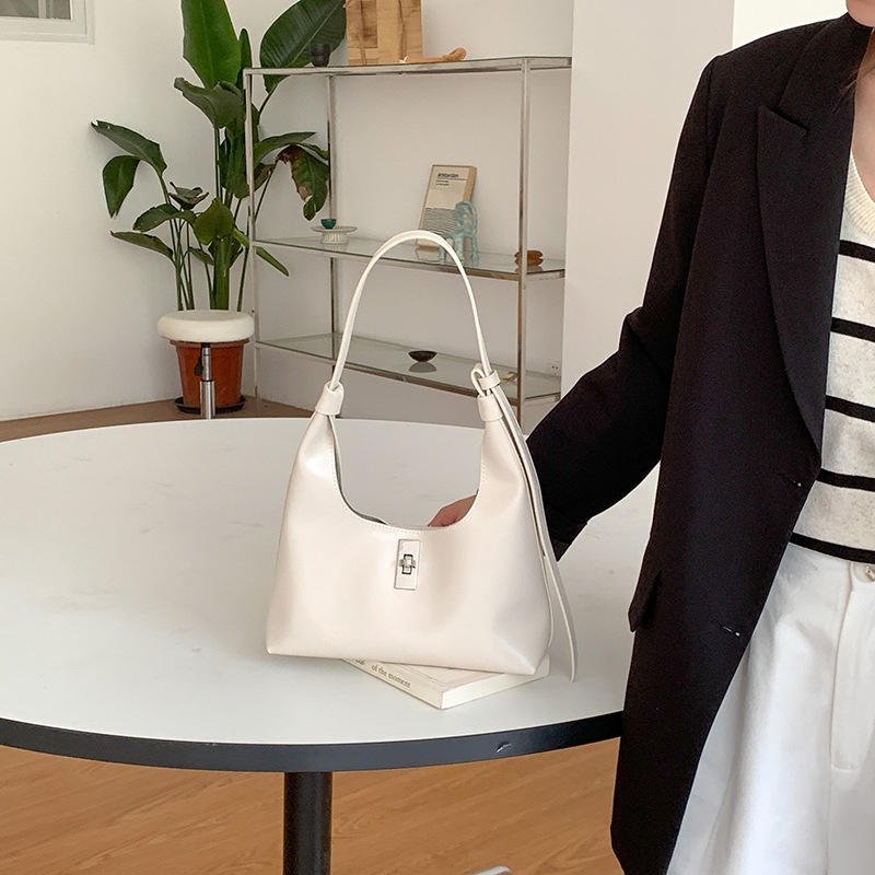 Túi xách IELGY cỡ lớn có khóa phong cách Hàn Quốc cho nữ