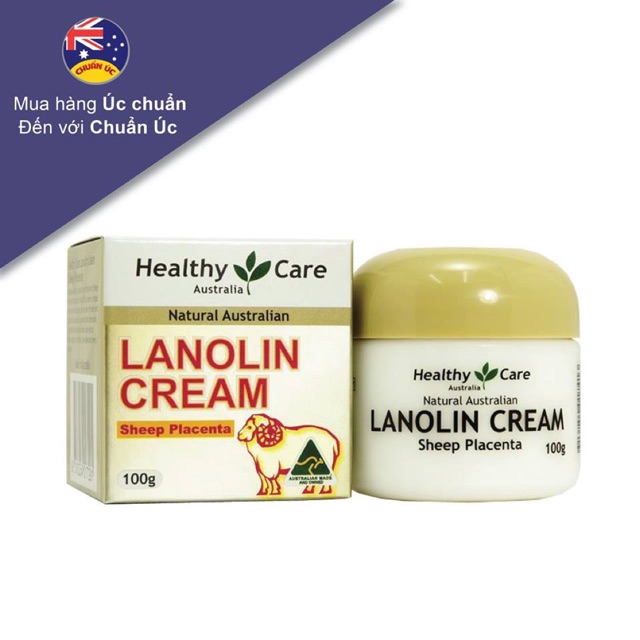 Kem dưỡng da nhau thai cừu Healthy care Lanolin cream