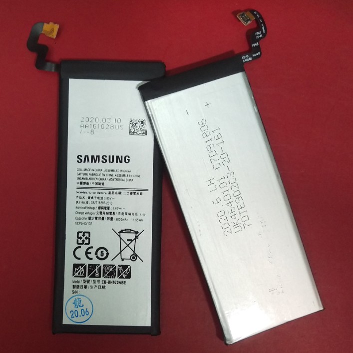 Pin Samsung Galaxy Note 5 zin công ty N920 / Pin Samsung Galaxy Note 5 zin BH 6 tháng