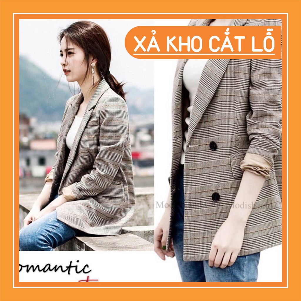 Áo vest kẻ xám - phân phối chính thức ( kèm ảnh thật shop tự chụp)