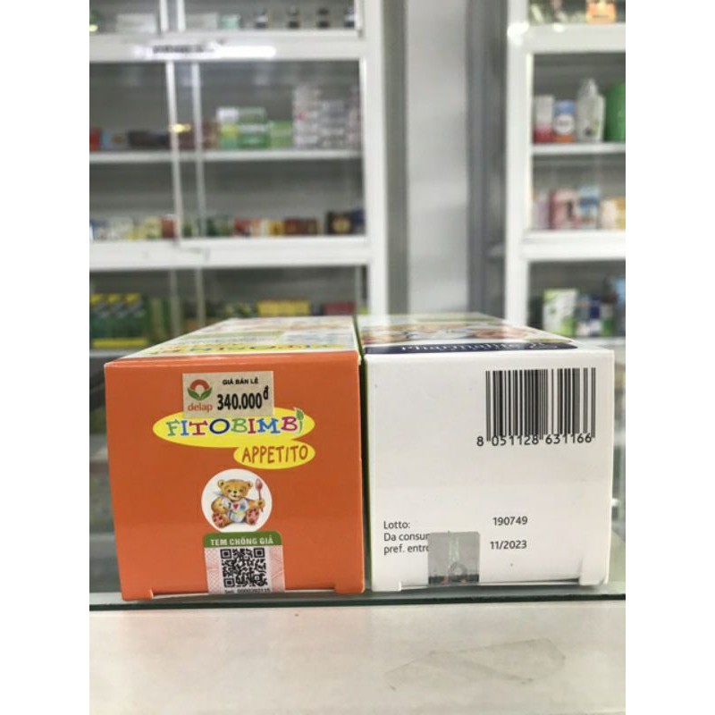 APPETITO FITOBIMBI SIRO ĂN NGON CHAI 200ML