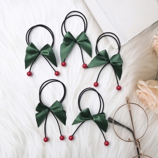 Set 100 dây cột tóc nơ giá rẻ