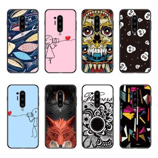 Cartoon fox Cute Fish Back Cover Oneplus 8 Pro /Oneplus 7T Pro/Oneplus 7 Pro Soft TPU Case