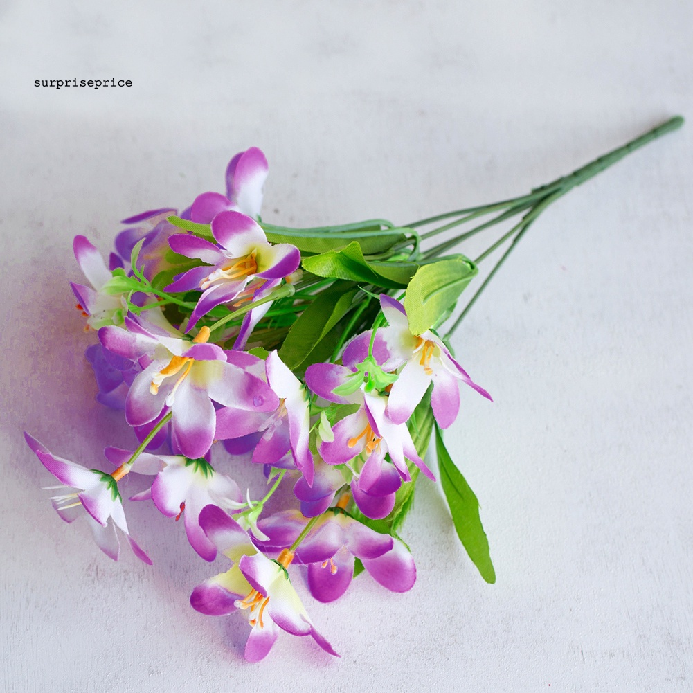 1 Bó / 6 Nhánh Hoa Lay Ơn Nhân Tạo Trang Trí Nhà Cửa / Văn Phòng