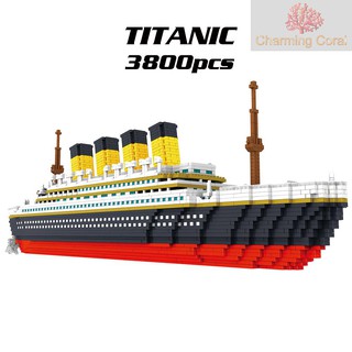 Bộ Đồ Chơi Lắp Ráp Mô Hình Tàu Titanic Gồm 3800 Mảnh Cho Bé