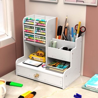 Hộp đựng bút đồ để bút Kệ hồ sơ để bàn HB14 Chất Liệu Bền Đẹp cho bàn làm việc Gọn Gàng Sang Trọng