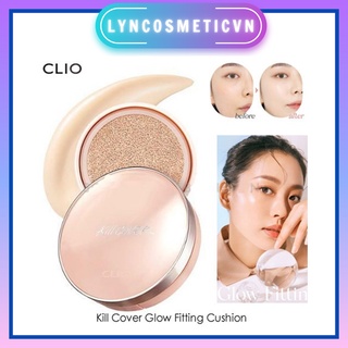 [Set 2 Lõi] Phấn nước CLIO Clio Kill Cover Glow Fitting Cushion SPF50+