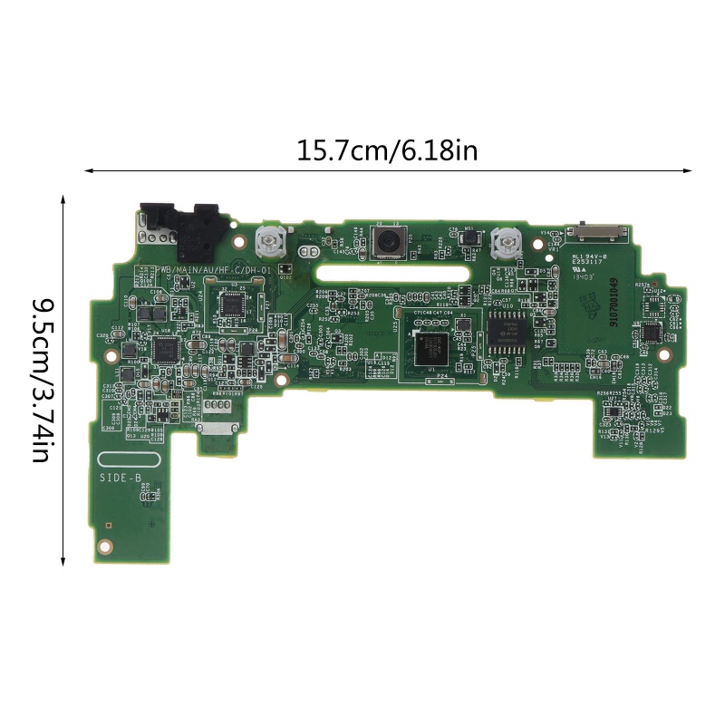 Tay Cầm Bo Mạch Chủ WIIUGamePad Màu Xanh Lá