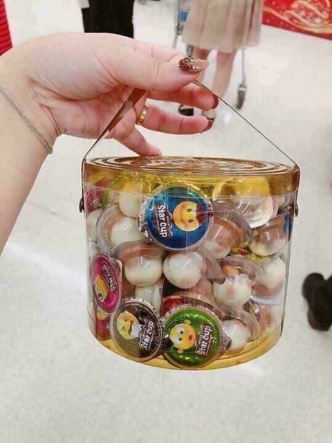 BÁNH QUY VIÊN KEM Socola star cup