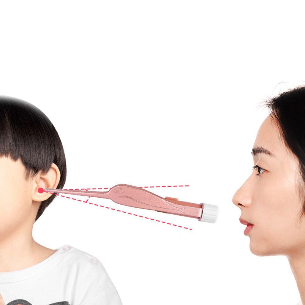 Dụng Cụ Lấy Ráy Tai ROWANS Bằng Thép Không Gỉ Có Đèn Phát
