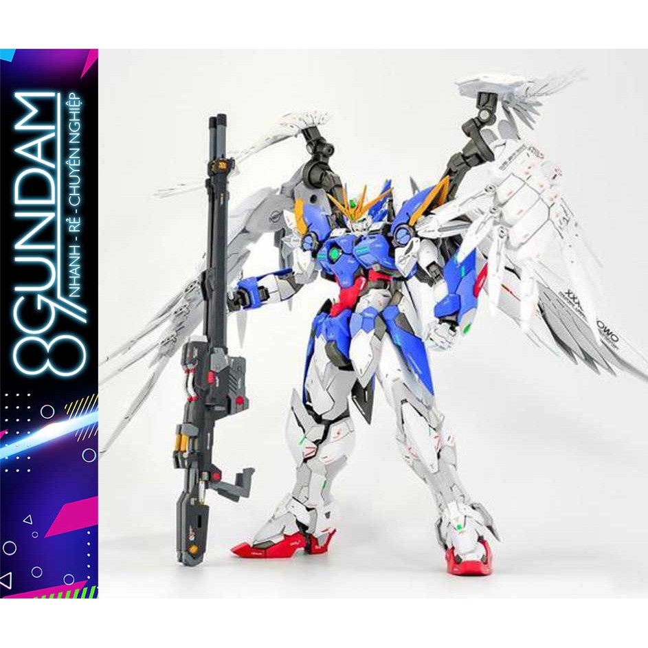 Mô Hình Lắp Ráp Gundam MG 8820 HiRM Wing Zero Daban (tặng kèm action base)