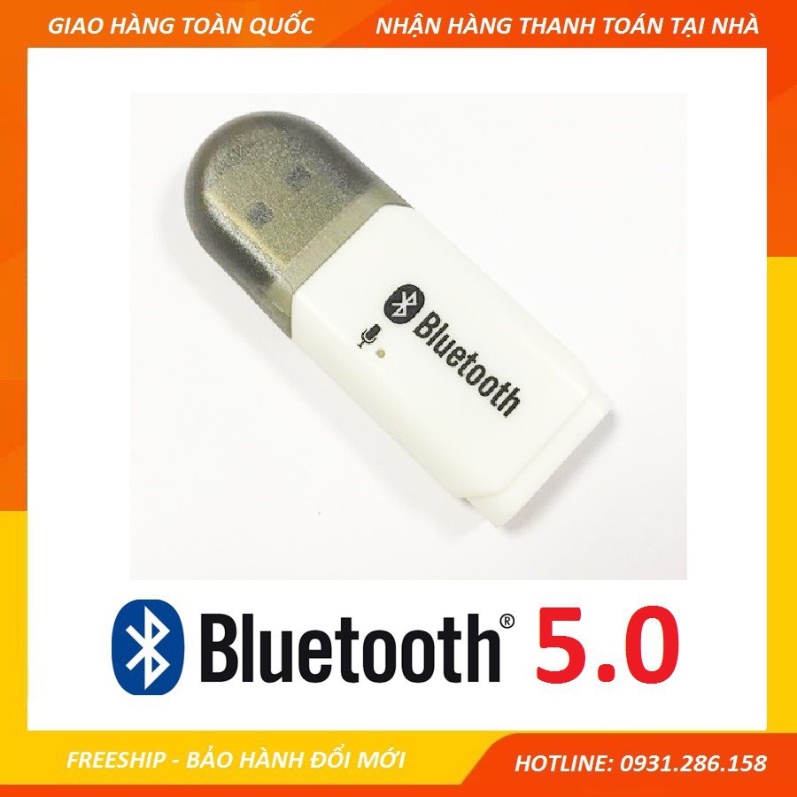 [giá rẻ] USB Bluetooth 5.0 Dongle BT-118 loại 1 chuyên dùng loa xe ô tô xe hơi xe tải -  loa có cổng usb