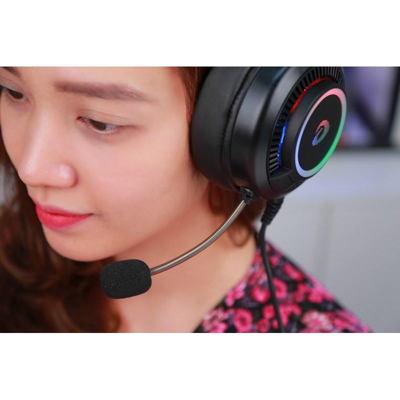 Tai Nghe Có Dây Gaming DAREU EH416 RGB - Hàng Chính Hãng